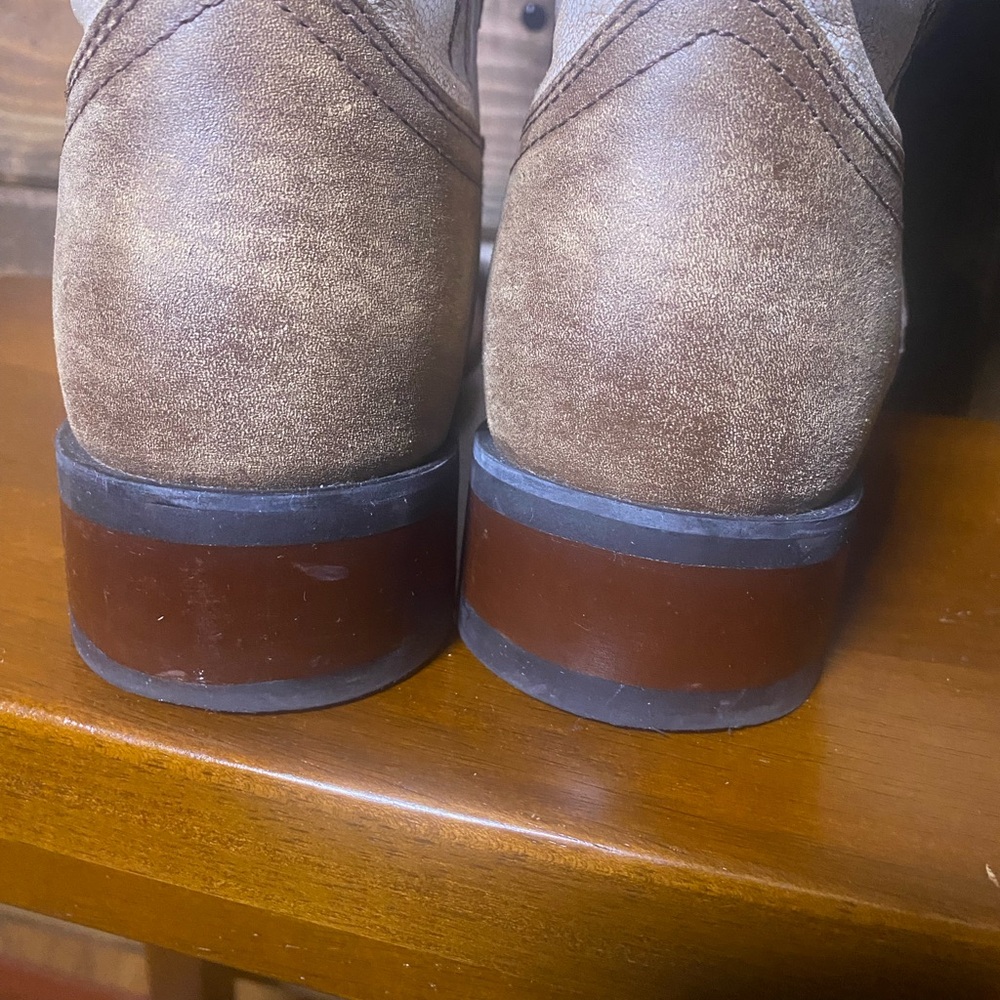 GORGEOUS Laredo Leather Square toe Cowboy Boots ! Size 9.5 Rare Color/Style ! - Picture 4 of 16